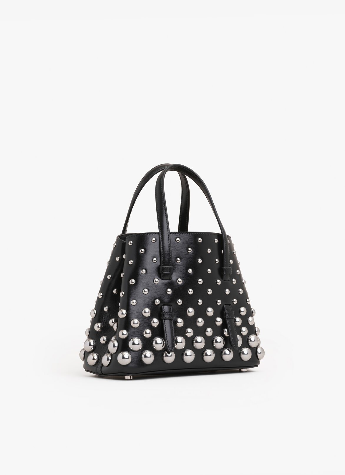 MINA 20 BAG IN NAPPA LEATHER ALAÏA BLACK MINA 20 BAG IN NAPPA LEATHER